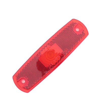 Grote 90072 Red 4" x 1-15/16" Clearance Side Marker Lens w/ Built-In Reflector