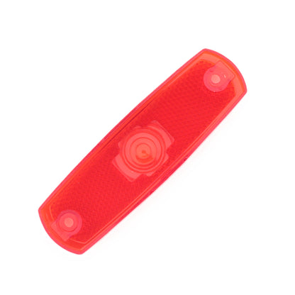 Grote 90072 Red 4" x 1-15/16" Clearance Side Marker Lens w/ Built-In Reflector