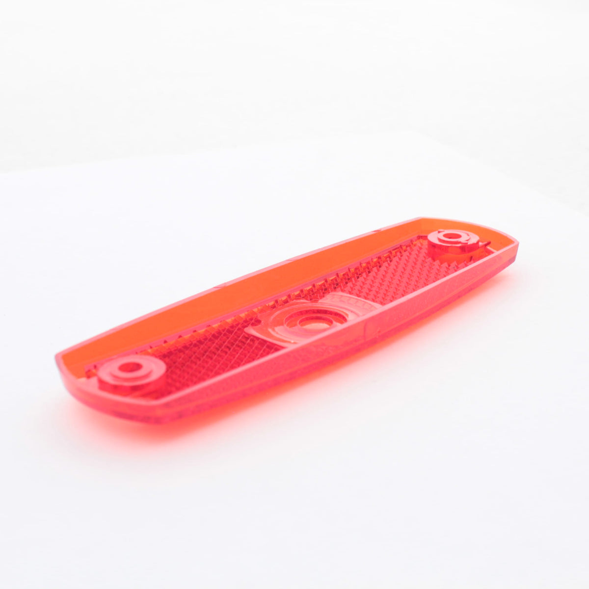 Grote 90072 Red 4" x 1-15/16" Clearance Side Marker Lens w/ Built-In Reflector
