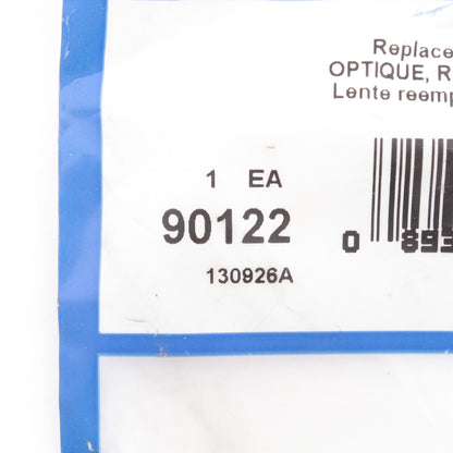 Grote 90122 Red Oval Clearance Marker Lamp Acrylic Lens 2.93"W x 1.72"H x 1.06"D