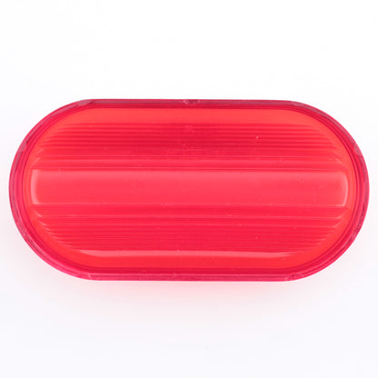 Grote 90122 Red Oval Clearance Marker Lamp Acrylic Lens 2.93"W x 1.72"H x 1.06"D