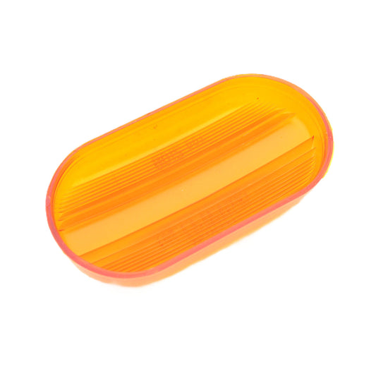 Grote 90123 Yellow 2" x 4" Replacement Clearance Side Marker Lamp Snap-On Lens