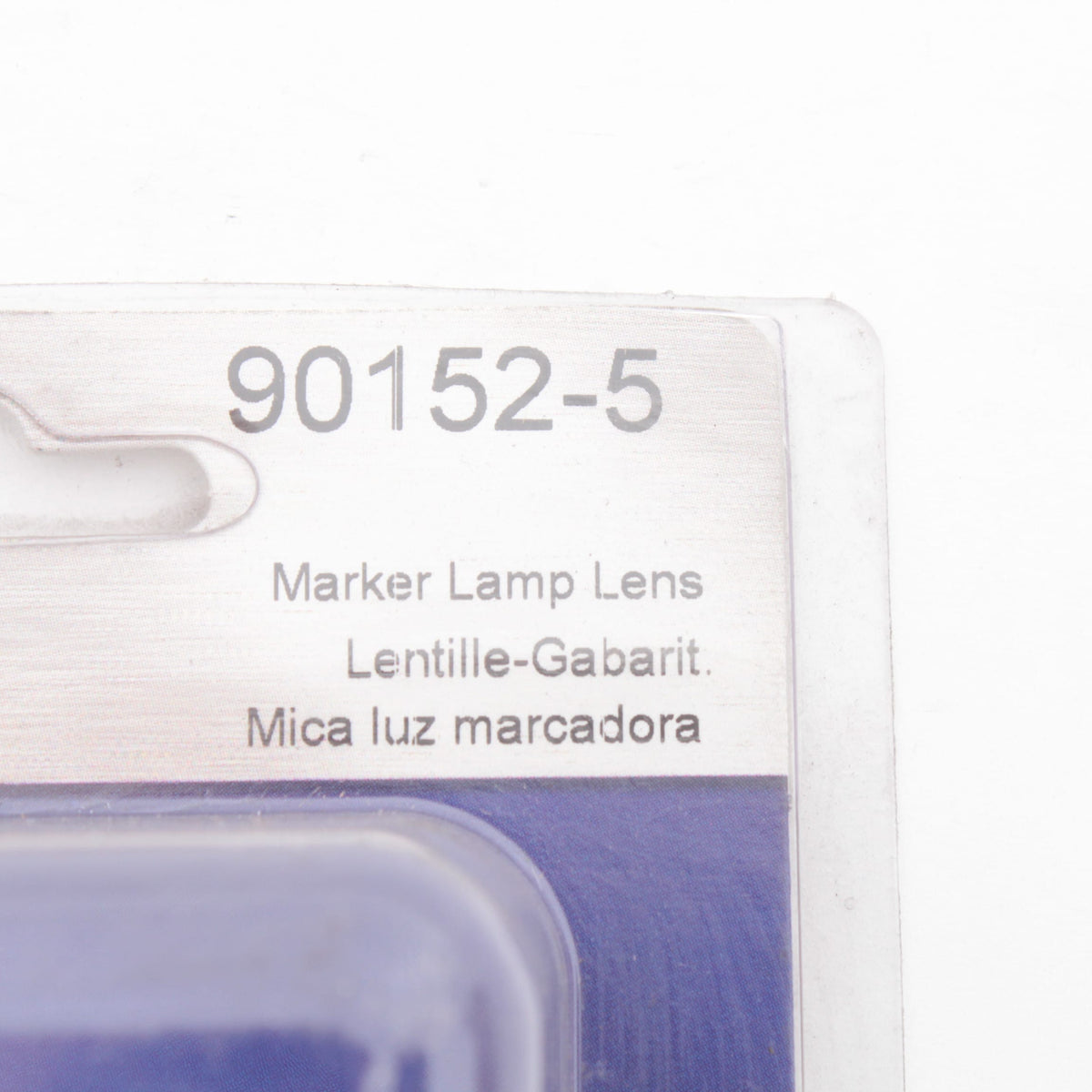 Grote 90152-5 Red 3.48" x 1.11"  Oval Clearance Side Marker Light Acrylic Lens