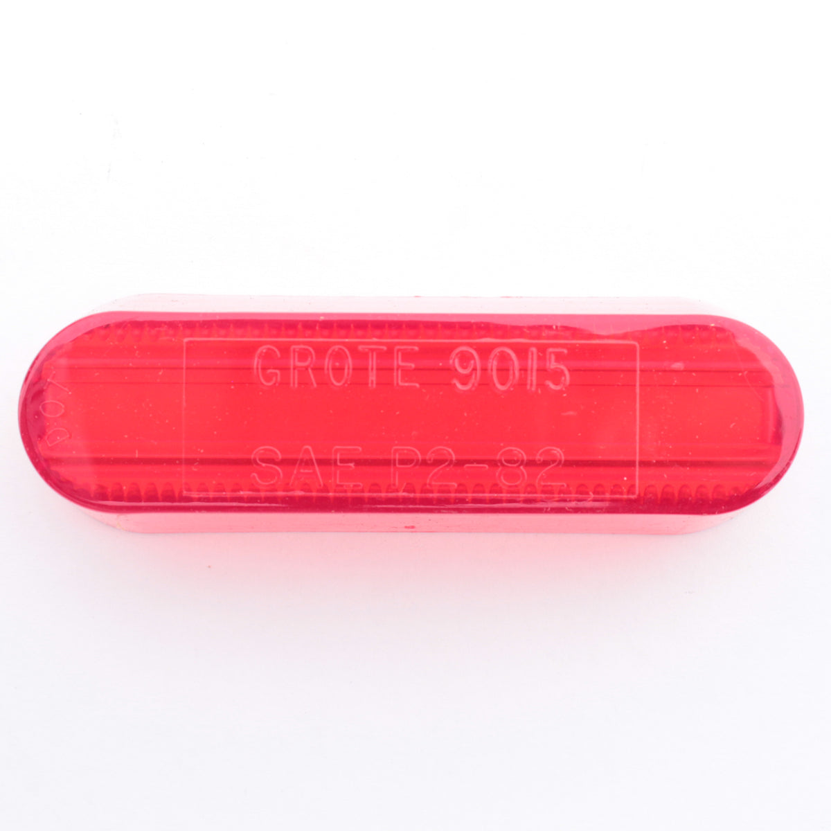 Grote 90152 Red 4" Replacement Oval Clearance Marker Lamp Light Acrylic Lens