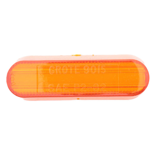 Grote 90153 Yellow 1" x 3-1/2" Replacement Clearance Marker Lamps Lens Thin-Line