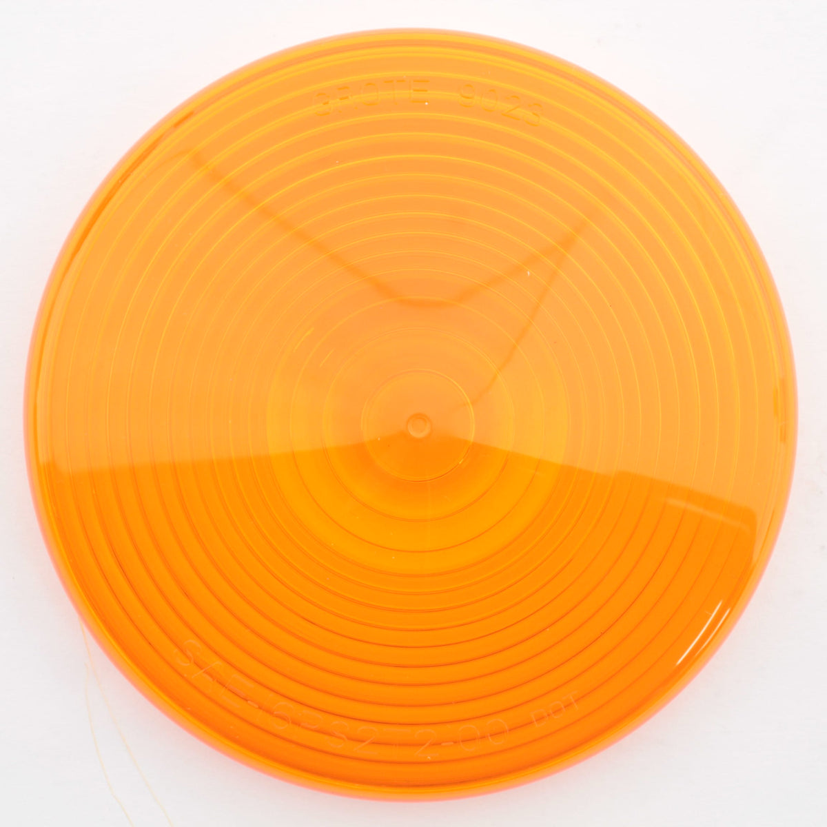 Grote 90233 Amber 4" Round Stop Tail Turn Lamp Replacement Acrylic Lens