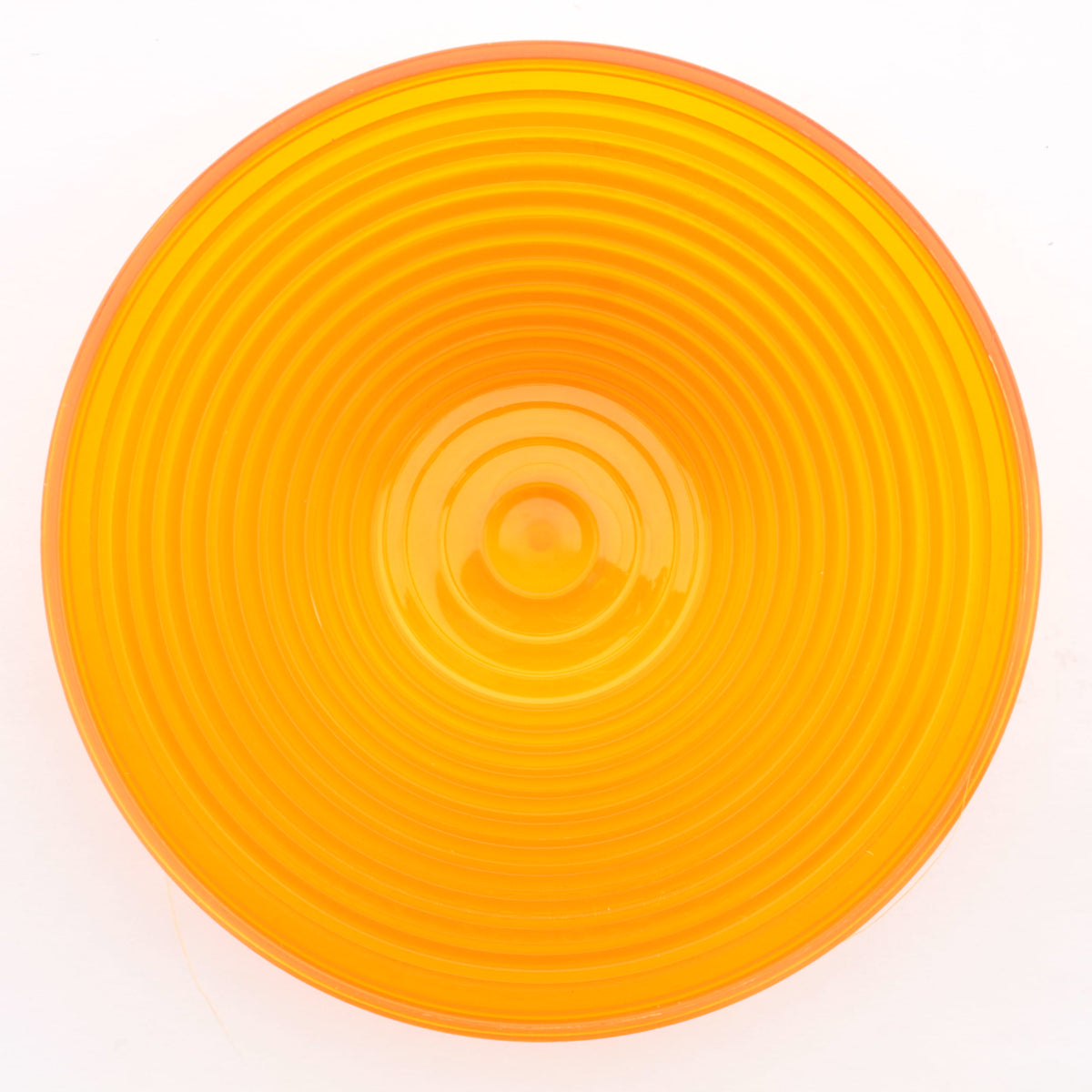Grote 90233 Amber 4" Round Stop Tail Turn Lamp Replacement Acrylic Lens