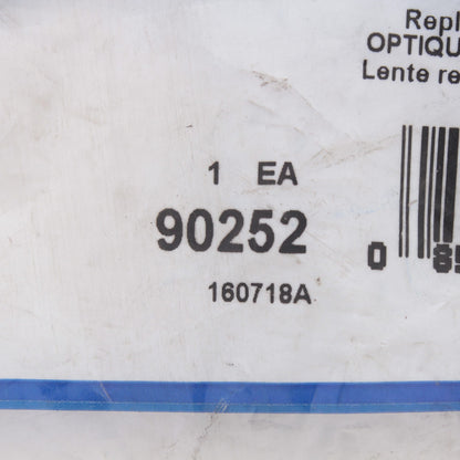 Grote 90252 Red 4" Round Stop Tail Turn Lamp Light Acrylic Lens Screw Mount