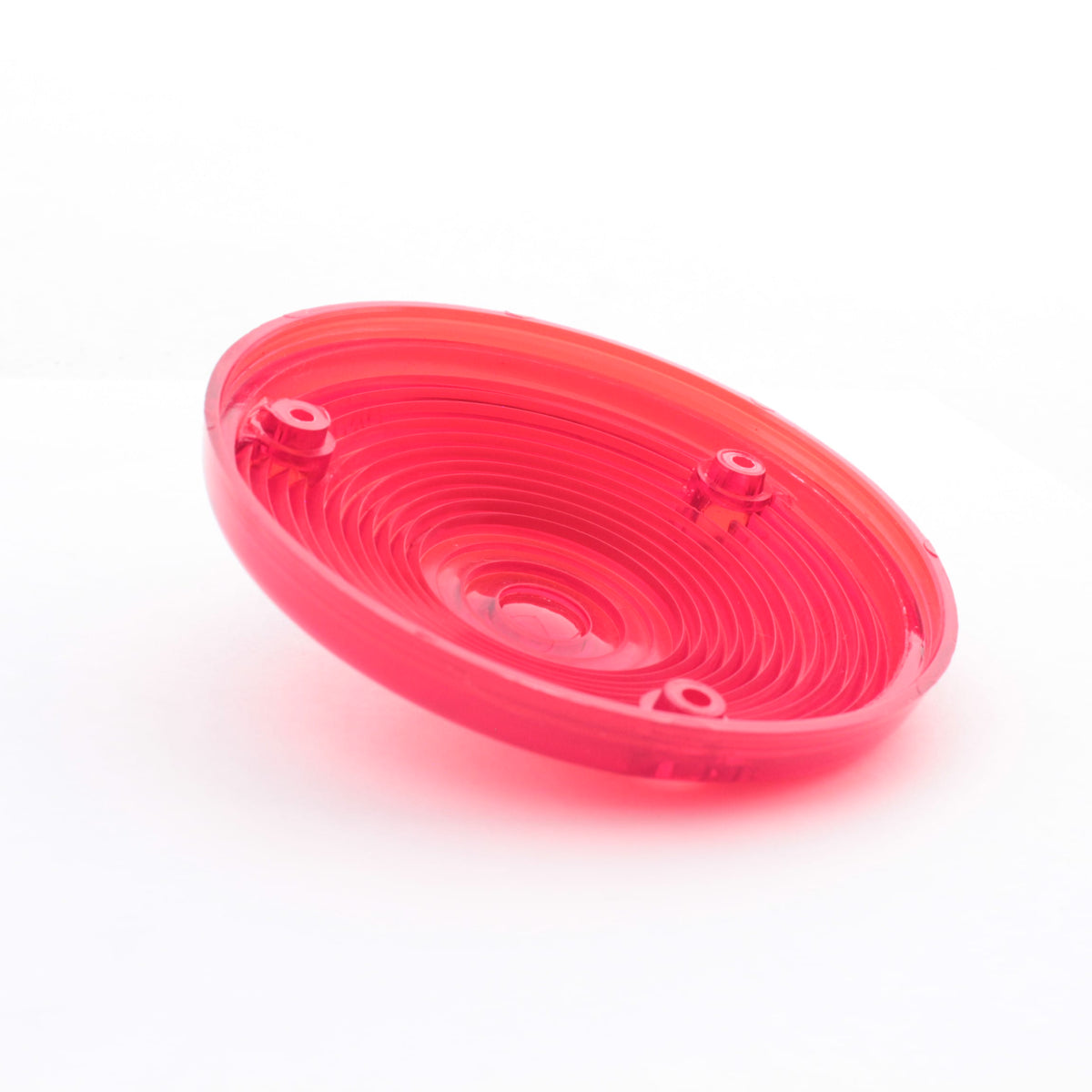 Grote 90252 Red 4" Round Stop Tail Turn Lamp Light Acrylic Lens Screw Mount