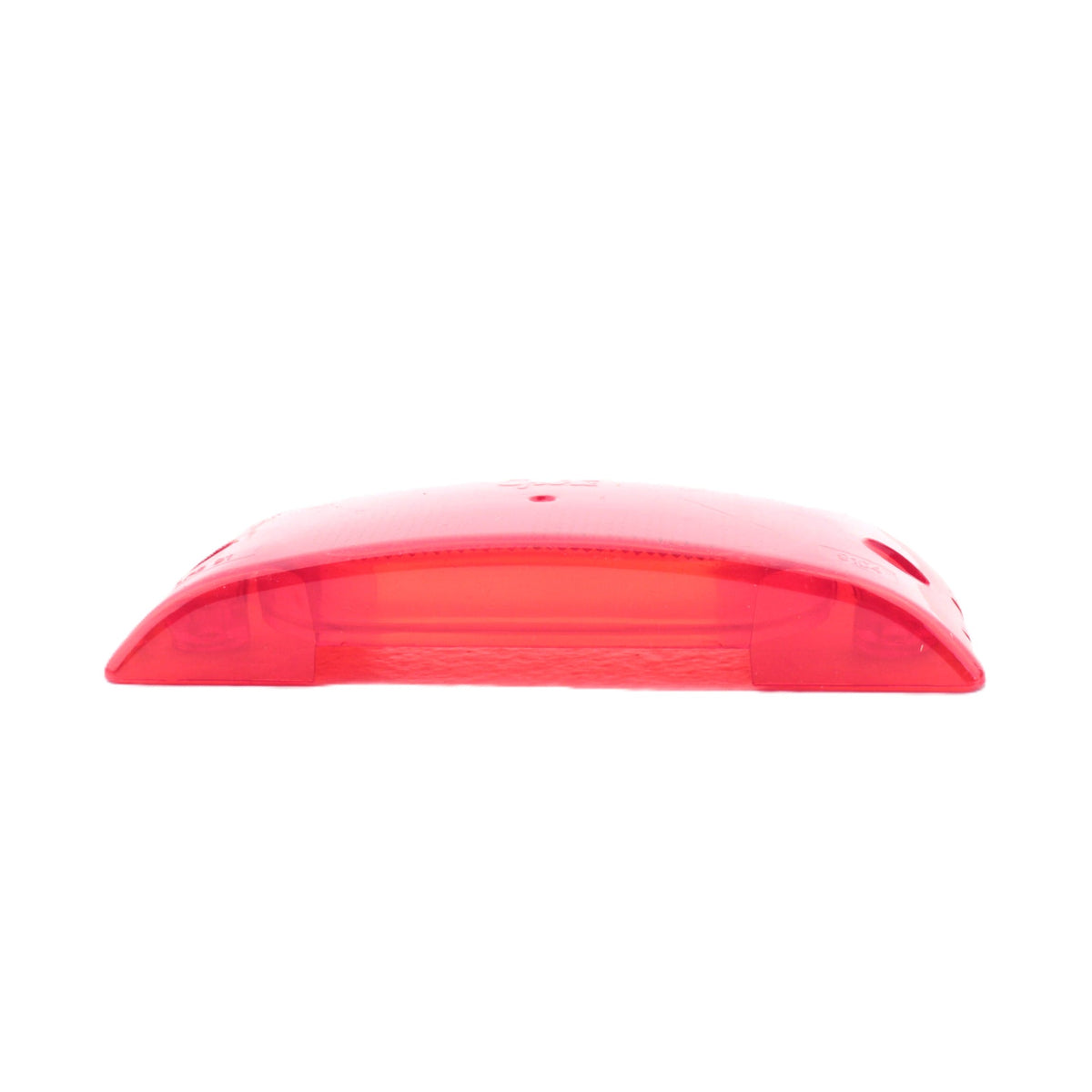 Grote 91042 Red 5.84" x 2" Two-Bulb Turtleback Clearance Marker Replacement Lens