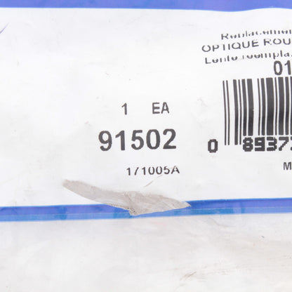 Grote 91502 Red 4.25" Square Stop Tail Turn Lamp Light Acrylic Replacement Lens