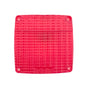Grote 91502 Red 4.25" Square Stop Tail Turn Lamp Light Acrylic Replacement Lens