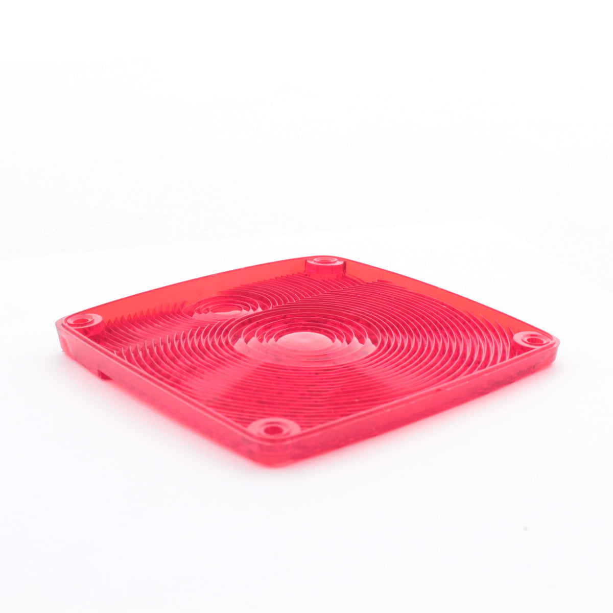 Grote 91502 Red 4.25" Square Stop Tail Turn Lamp Light Acrylic Replacement Lens