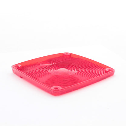 Grote 91502 Red 4.25" Square Stop Tail Turn Lamp Light Acrylic Replacement Lens