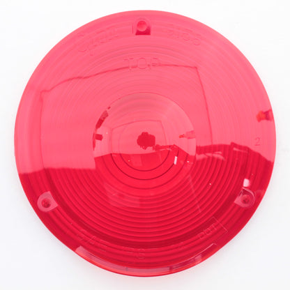 Grote 91582 Red 4" Stop Tail Turn Lamp Replacement Acrylic Lens 0.95" Thickness