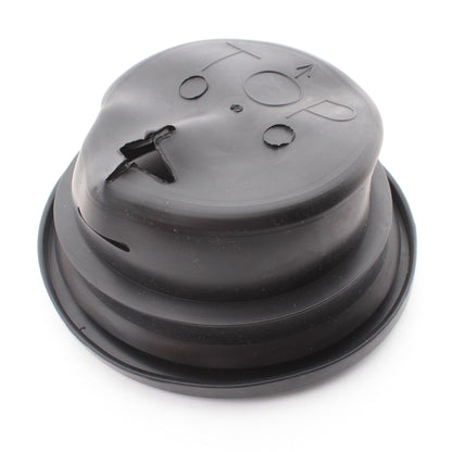 Grote 91950 Black 5.25" Mounting Grommet Closed Back for Round Lamps 2.25" Depth