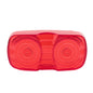Grote 91961 Red 4" Clearance Side Marker 2-Bulb Light Lamp Lens Ploycarbonate
