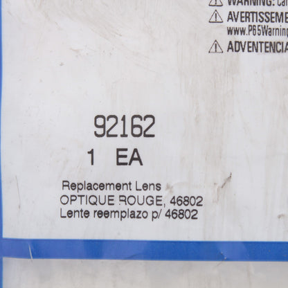 Grote 92162 Red 2" x 5-7/8" Replacement Turtleback II Clearance Marker Lens