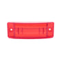Grote 92162 Red 2" x 5-7/8" Replacement Turtleback II Clearance Marker Lens