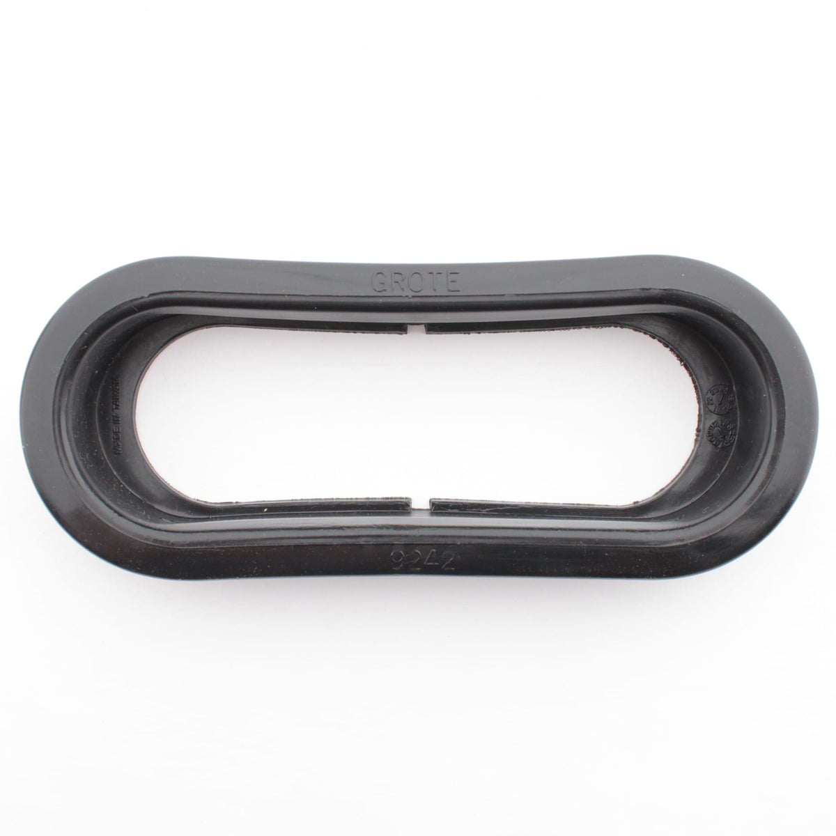 Grote 924203 Black 6" Recessed Mounting Grommet for Oval Lamps Open Grommet