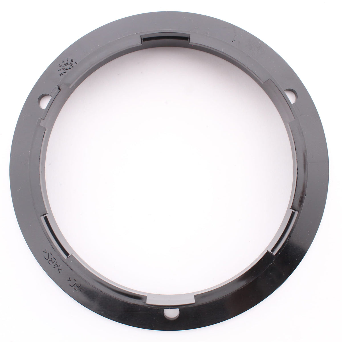 Grote 92512-3 Black 4" Theft-Resistant Flange for Round Lamps Lights Bulk Pack