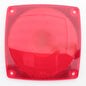 Grote 92792 Red 4.31" Square Light Duty Trailer Stop Turn Front Acrylic Lens