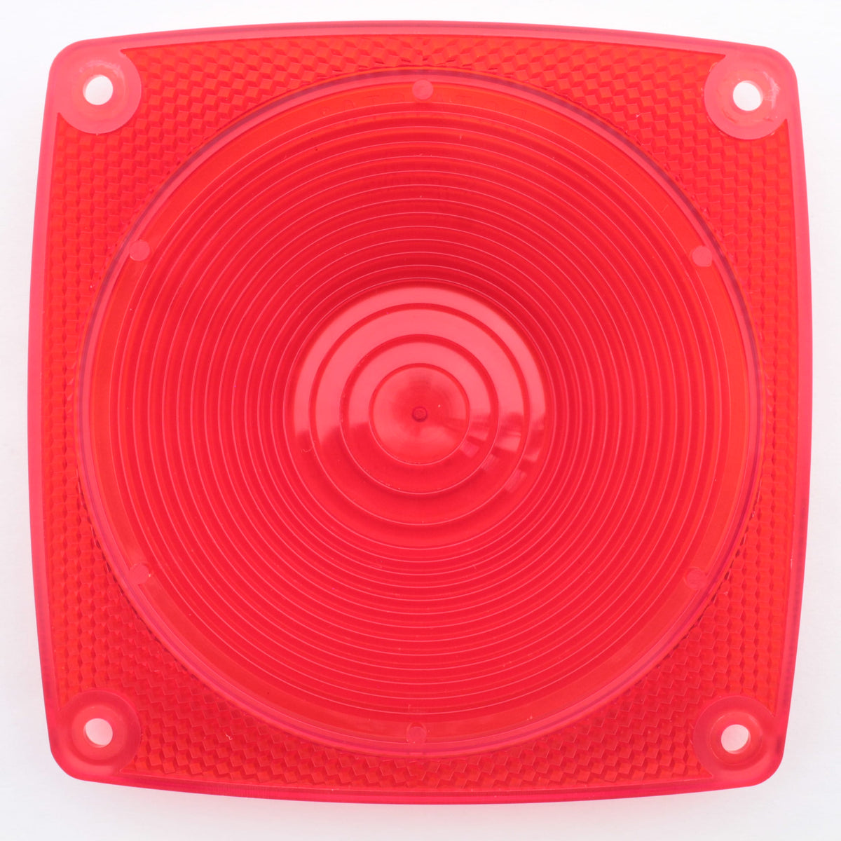 Grote 92792 Red 4.31" Square Light Duty Trailer Stop Turn Front Acrylic Lens