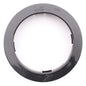 Grote 93552 Black Snap-In ABS Flange for 4" Round LED Lamps Theft Resistant
