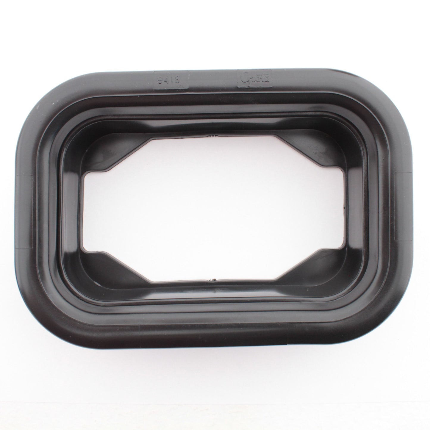 Grote 94180 Black 6-1/4" x 4-1/2" Grommet for Rectangular Lamps fits 5/16" Panel