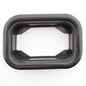 Grote 94180 Black 6-1/4" x 4-1/2" Grommet for Rectangular Lamps fits 5/16" Panel