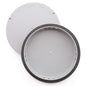 Grote 94380-4 Gray 4" Round Snap-In No Drilling Cover Plate Polycarbonate