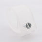 Grote 99504 Clear White One-Piece Snap-On Bolt-Down Locking Seal Collar 2.23"
