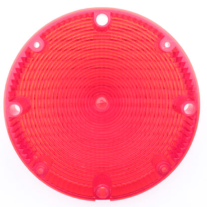 Grote 99842 Red 7" Round Stop Tail Turn Lamp School Bus Replacement Acrylic Lens