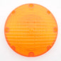 Grote 99843 Amber 7" Round Stop Tail Turn Lamp Light Lens Acrylic Screw Mount