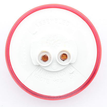 Grote G1032-5 Red Round 2-1/2" LED Hi-Count Optic Clearance Marker Light PL-10
