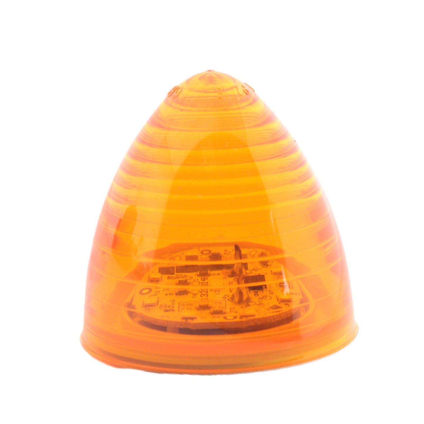 Grote G1083 Amber 2.5" Hi-Count 13-Diode Beehive LED Clearance Marker Lamp PL-10