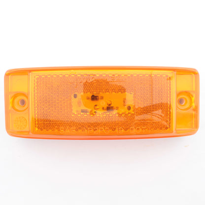 Grote G2103 Amber Hi-Count Turtleback LED Clearance Marker HardWire Reflex Light