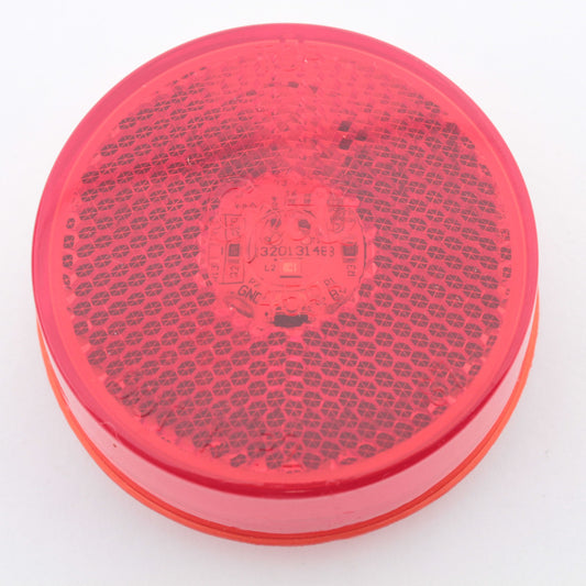 Grote G3002 Red 2" Round Hi Count 9-Diode LED Clearance Marker Lamp P2 PL-10
