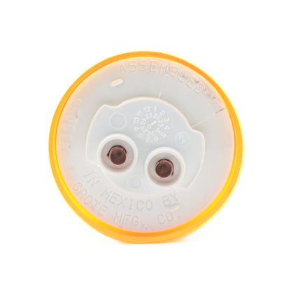 Grote G3003 Amber 2" Round Hi Count 9-Diode LED Clearance Marker Lamp P2 PL-10
