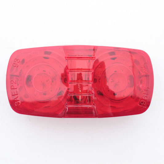Grote G4602 Red 2"x4" HI Count Square Corner 13-Diode LED Clearance Marker Lamp