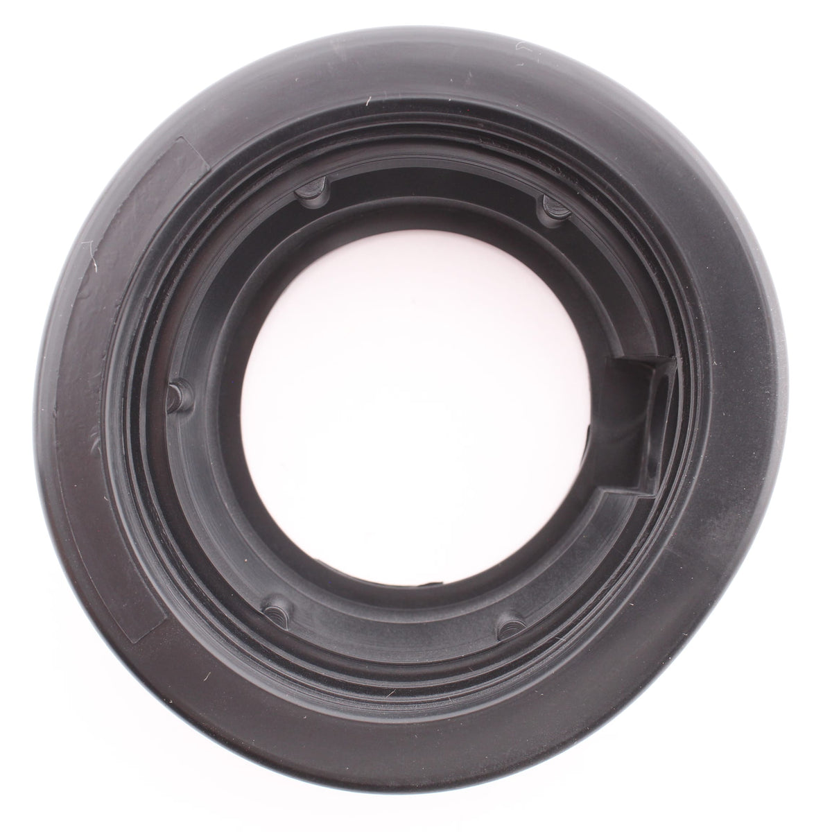 Grote GRM4330B-PG Black 2-1/2" Round PVC Open-Back Mounting Grommet for Trailer