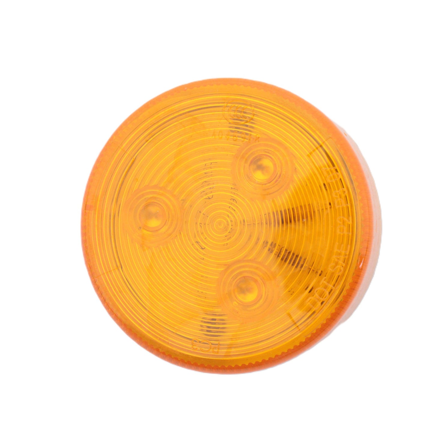 Grote MKR4600YPG 2.5" Round Amber Choice Line LED Clearance Marker Lamp 3-Diode