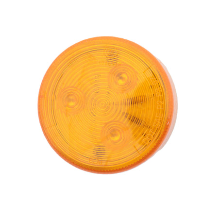Grote MKR4600YPG 2.5" Round Amber Choice Line LED Clearance Marker Lamp 3-Diode