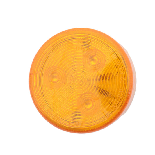 Grote MKR4600YPG 2.5" Round Amber Choice Line LED Clearance Marker Lamp 3-Diode