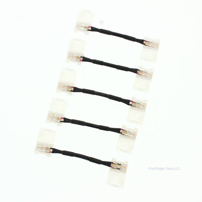 5 Hafele LED 50MM Interconnect Lead Clip For 8MM 12V 833.73.743 833.74.870