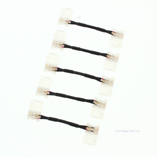5 Hafele LED 50MM Interconnect Lead Clip For 8MM 12V 833.73.743 833.74.870