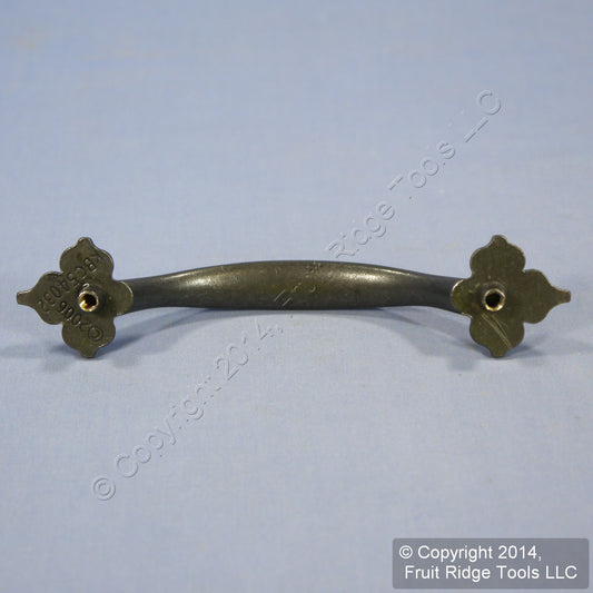 Period Brass Belwith Black Mist Antique 96MM Cabinet Pull