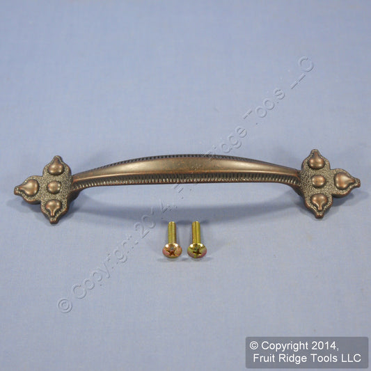 Period Brass Antique Copper 128mm Cabinet Pull