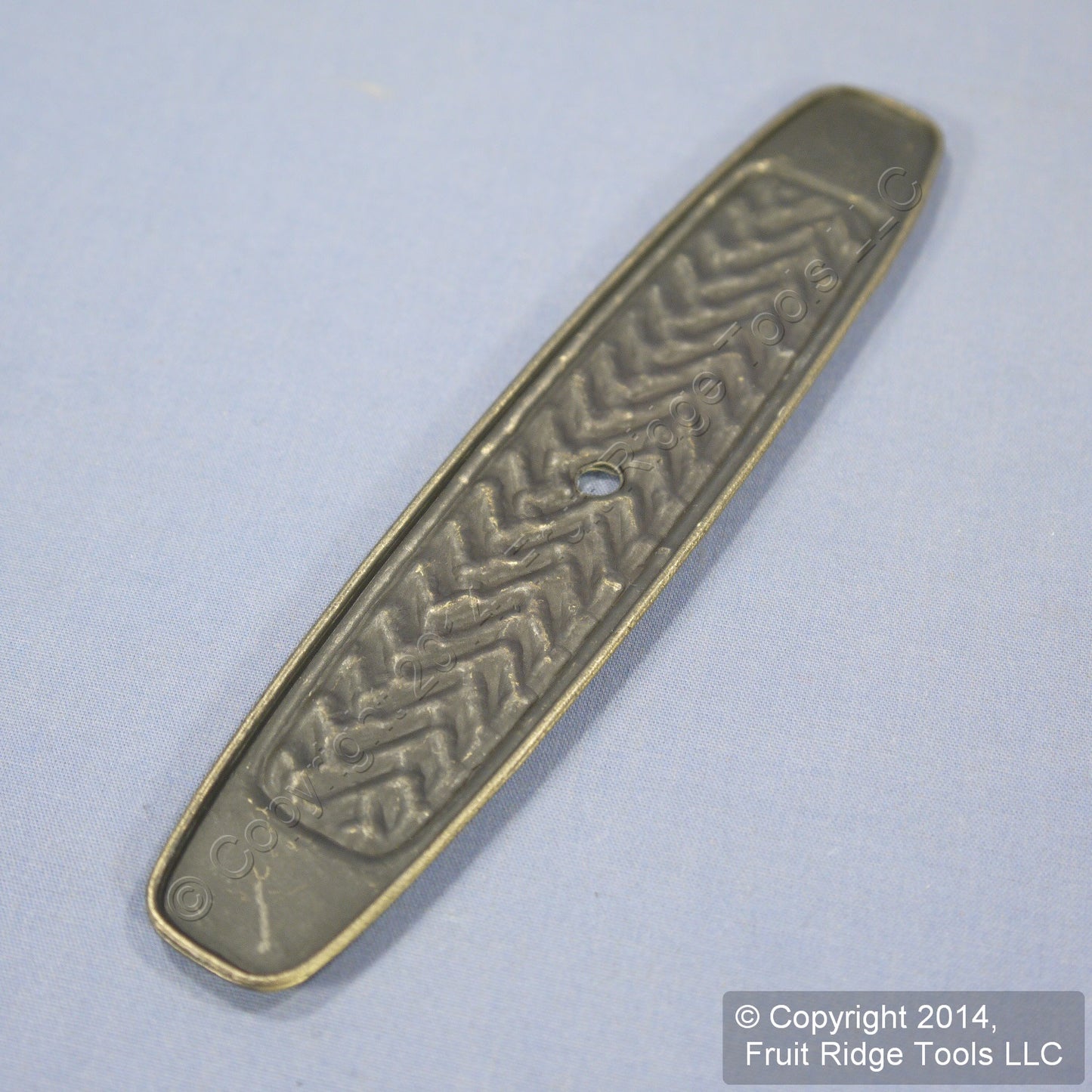 Hickory Hardware Blonde Antique 1" x 5" Backplate P7514-BOA