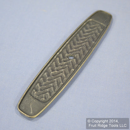 Hickory Hardware Blonde Antique 1" x 5" Backplate P7514-BOA